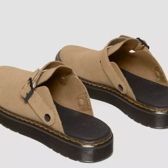 Dr. Martens Carlson Suede Casual Slingback Mules - Picture 7 of 12